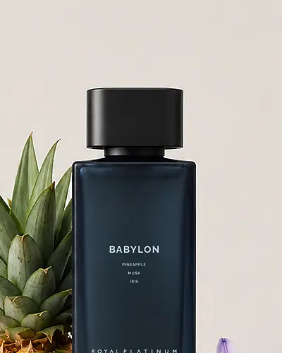 Royal Platinum Babylon niche parfüm şişesi