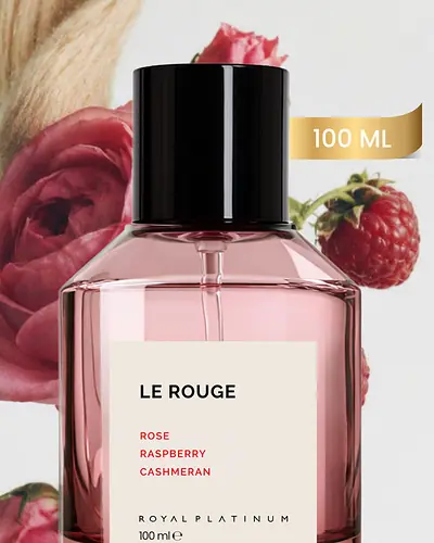 Royal Platinum Le Rouge niche parfüm şişesi