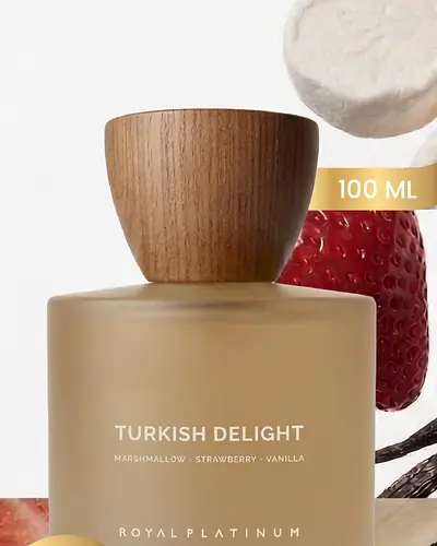 Royal Platinum Turkish Delight niche parfüm şişesi
